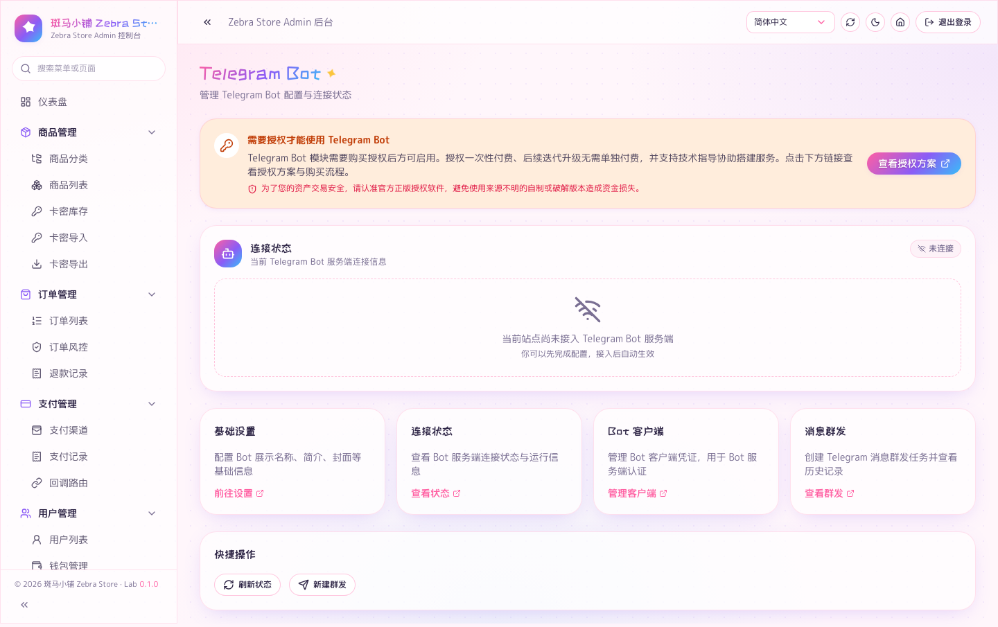 Telegram Bot 概览